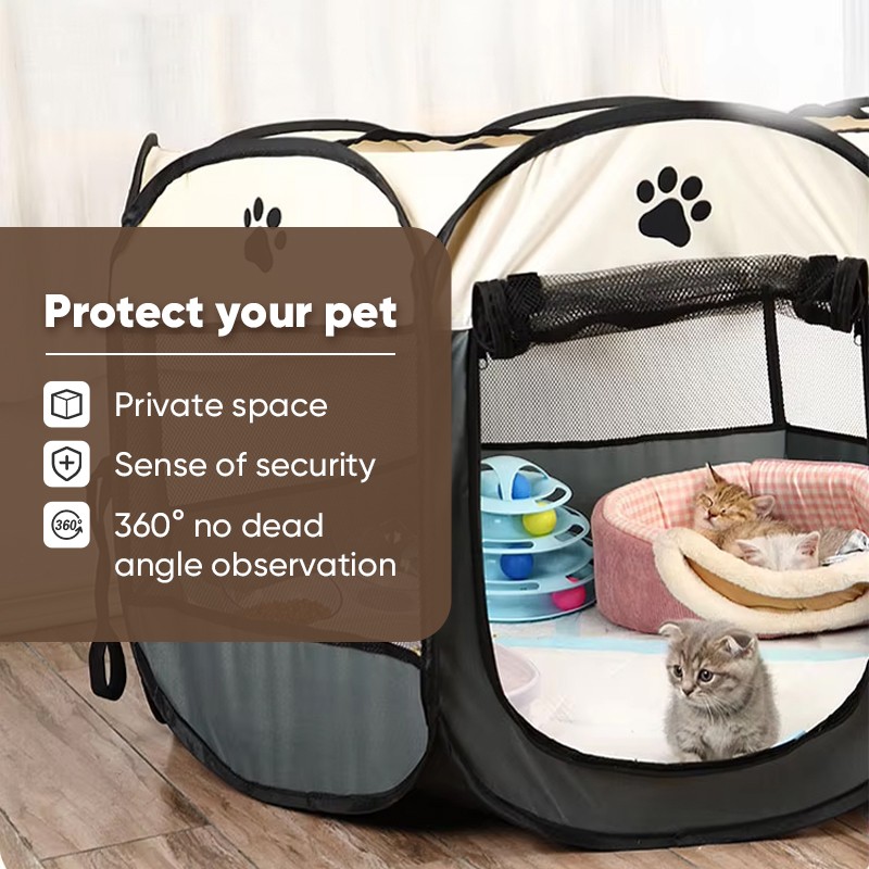 Pet Enclosure Factory - Hot Selling Large Space Oxford Cloth