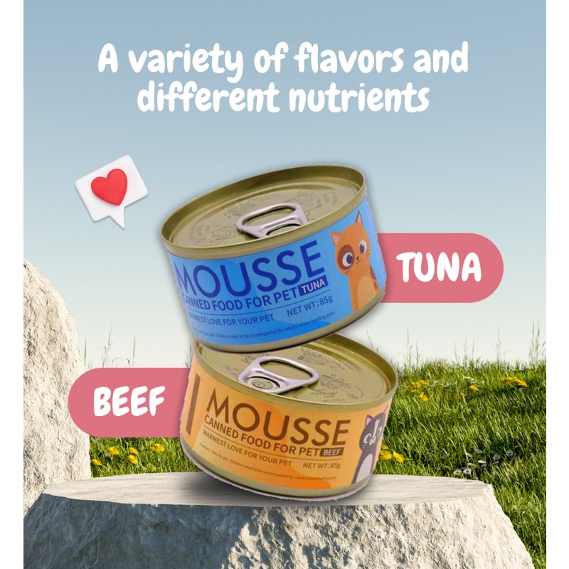 Pet Wet Food Manufacturer - Hot Selling OEM ODM 85g