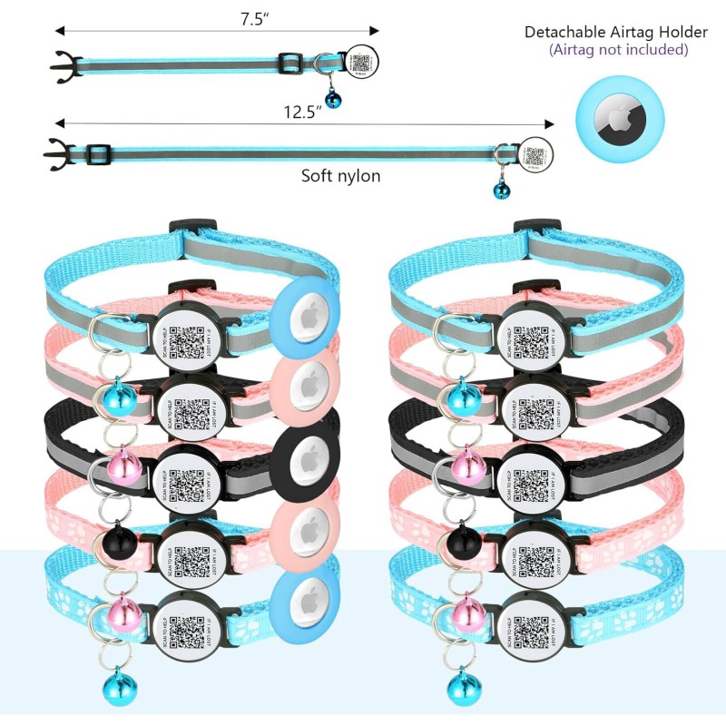 Pet Tag Collar Manufacturer - Custom Print Nylon QR Code