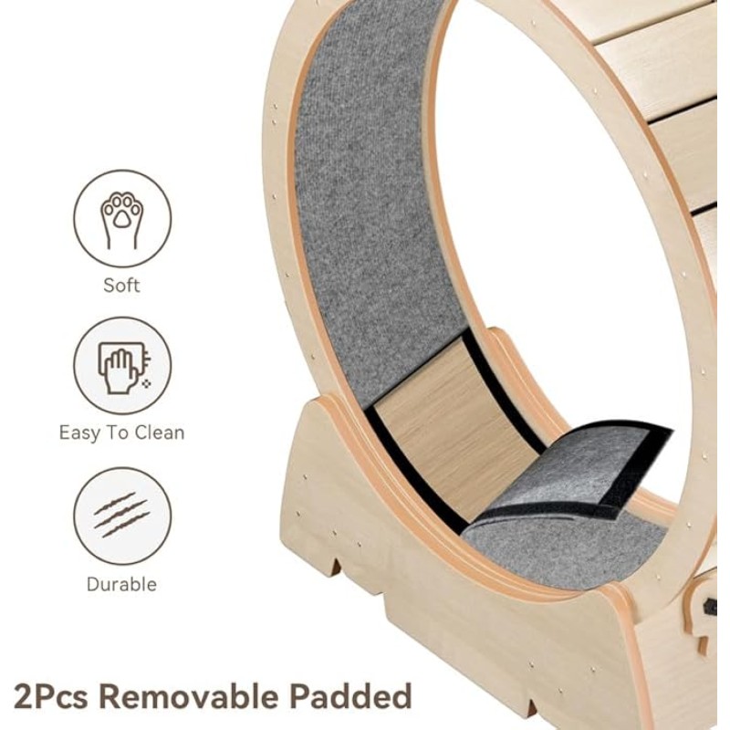 Cat Treadmill Manufacturer - Large Carpeted Runway Silent