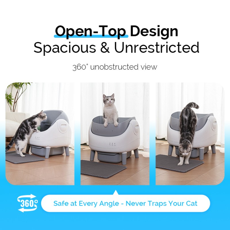 Cat Litter Box Factory - OEM ODM Big 60L Large Capacity