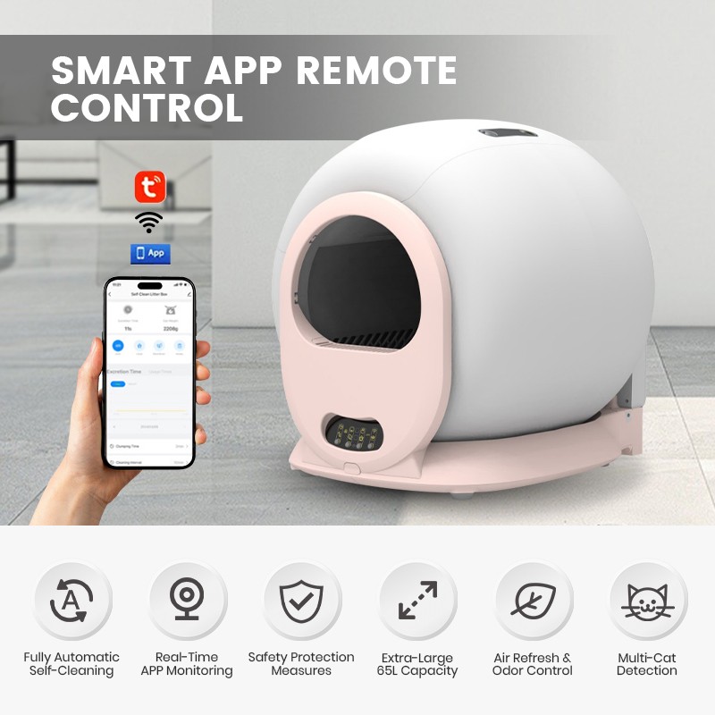 Automatic Litter Box Factory - 2025 Easy Clean Standbox App