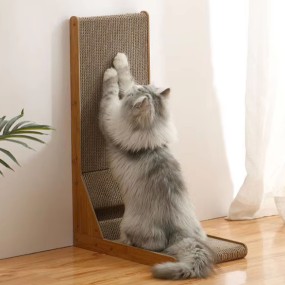 Cat Scratcher Manufacturer - Multifunctional L-Shaped Interactive