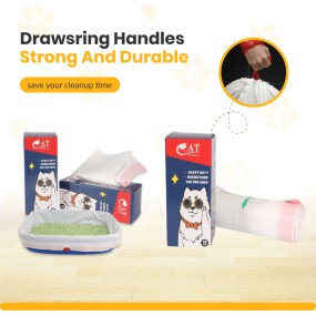 Cat Litter Box Supplier - New Rolled Lined with Garbage Bag