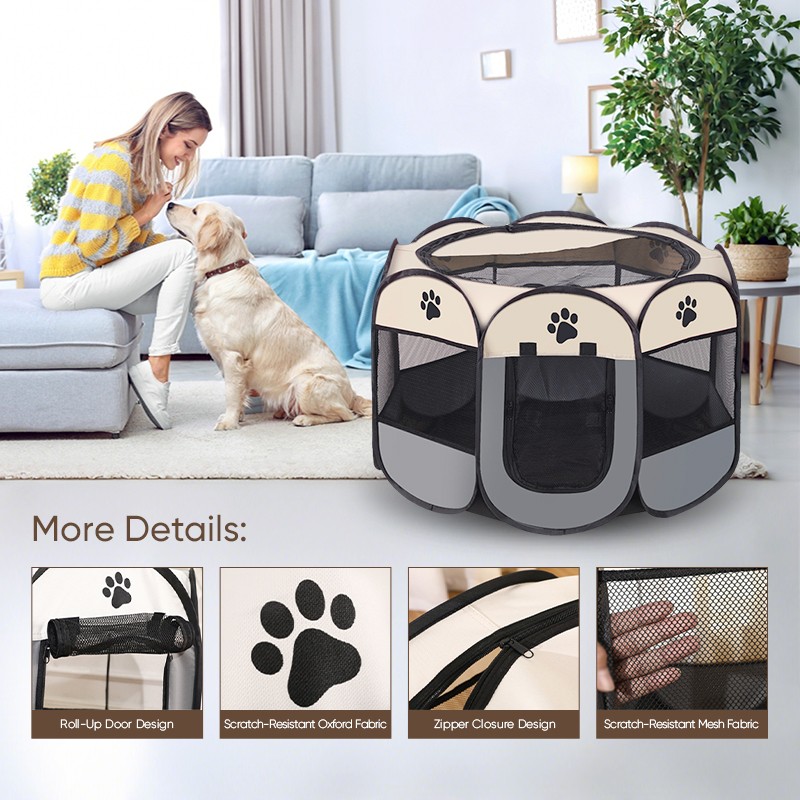 Pet Enclosure Factory - Hot Selling Large Space Oxford Cloth