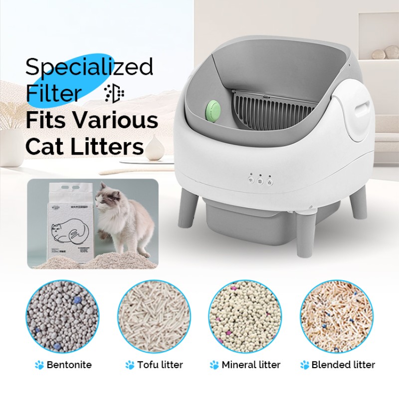 Cat Litter Box Factory - OEM ODM Big 60L Large Capacity