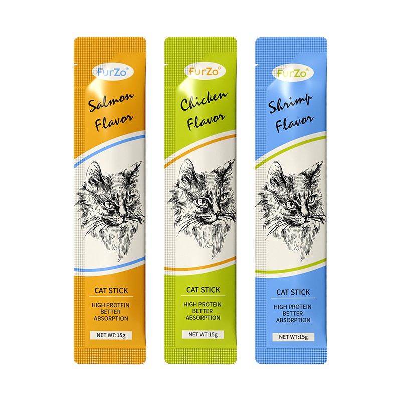 Salmon Cat Strips Factory - Healthy Nutritious Wet Food Adult