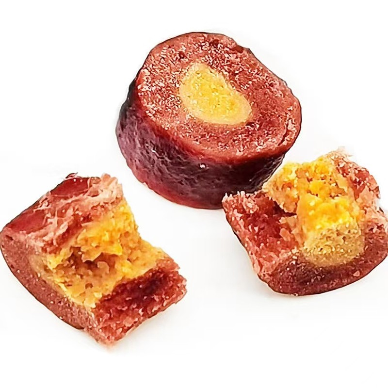 Dog Treats Manufacturer - Factory Hot Sale Beef Jerky Egg Yolk