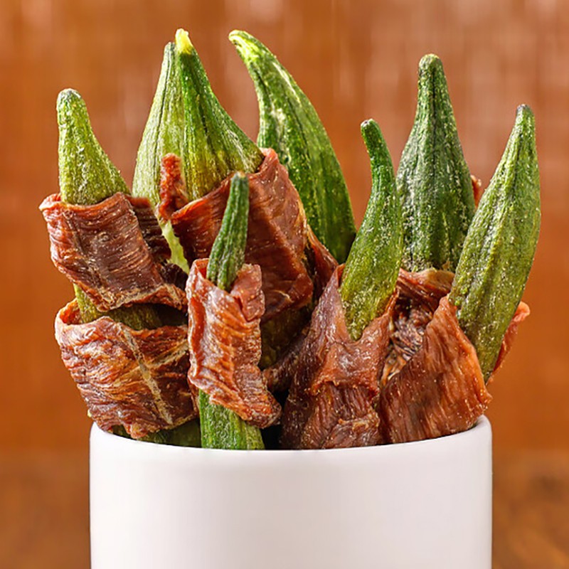 Dog Treats Supplier - Chew Stick 100g Chicken Okra High-Protein