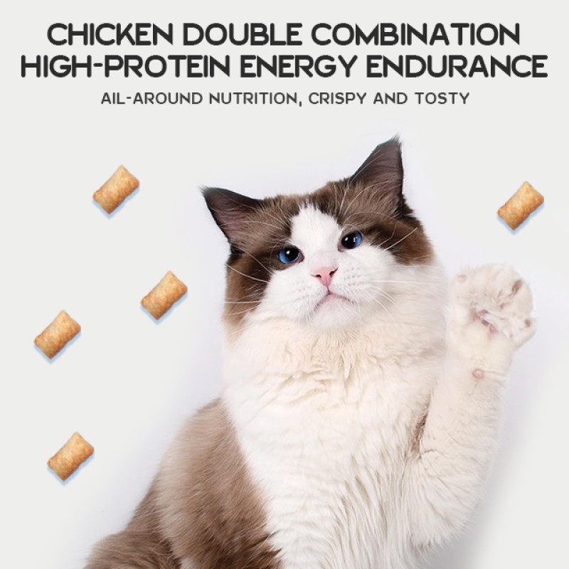 Cat Dry Food Factory - Customized Printing Zipper Raw Chicken