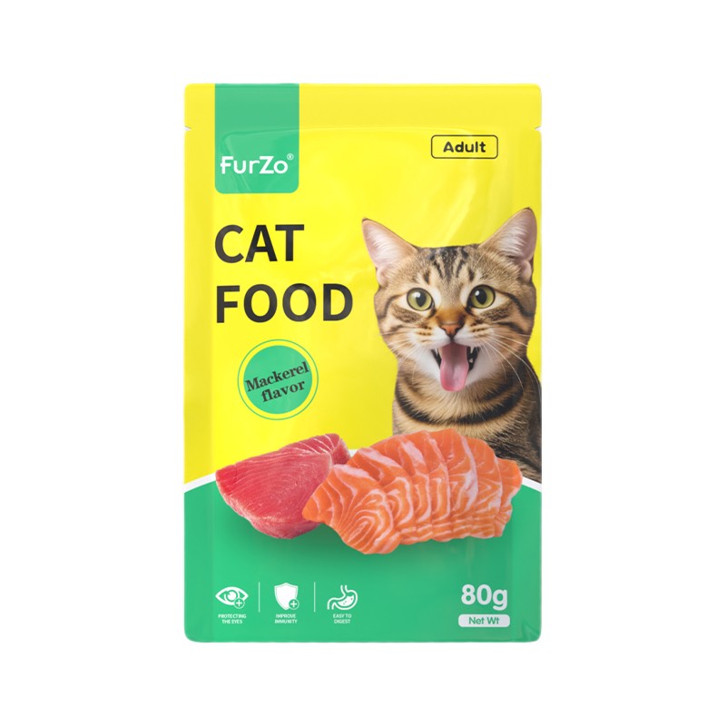Cat Wet Food Manufacturer - Delicious Mackerel Flavor Healthy