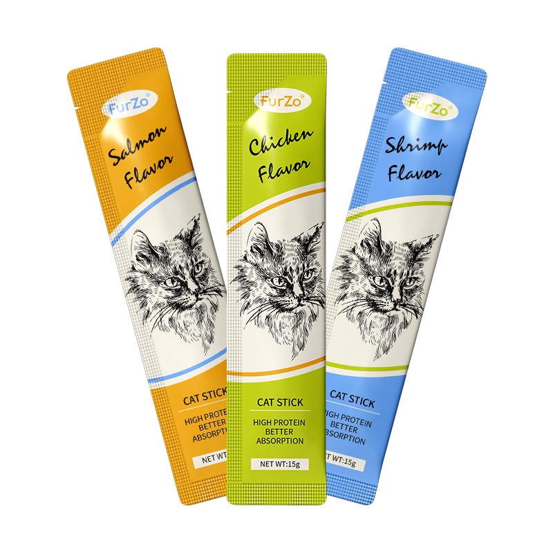 Salmon Cat Strips Factory - Healthy Nutritious Wet Food Adult