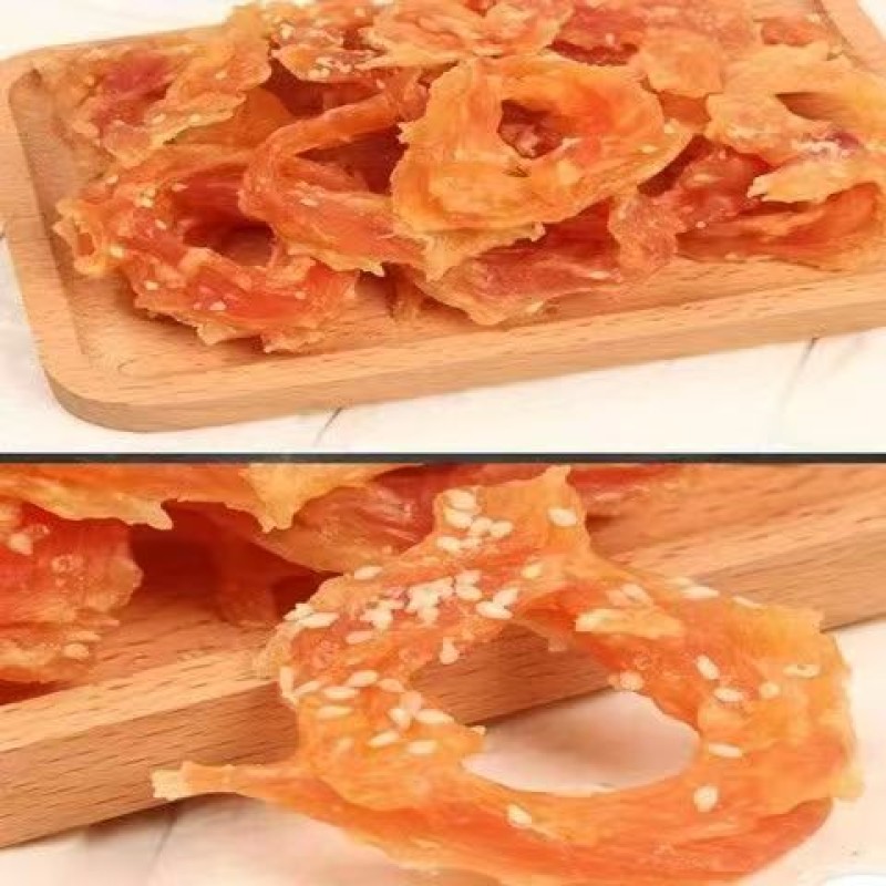 Pet Food Manufacturer - OEM Dried Chicken Caps Training Reward