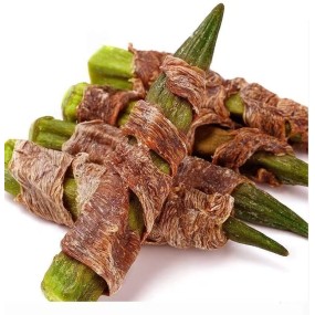 Dog Snacks Factory - 100g Duck Okra Non-GMO Grain-Free