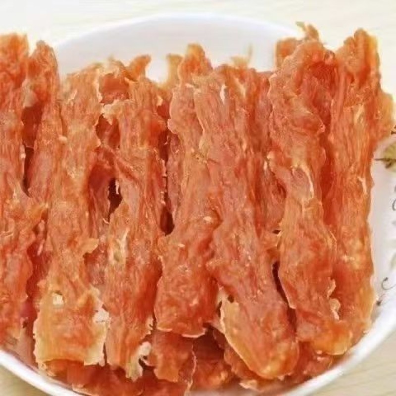 Dog Snacks Supplier - Customizable Air-Dried Chicken Twist Silk