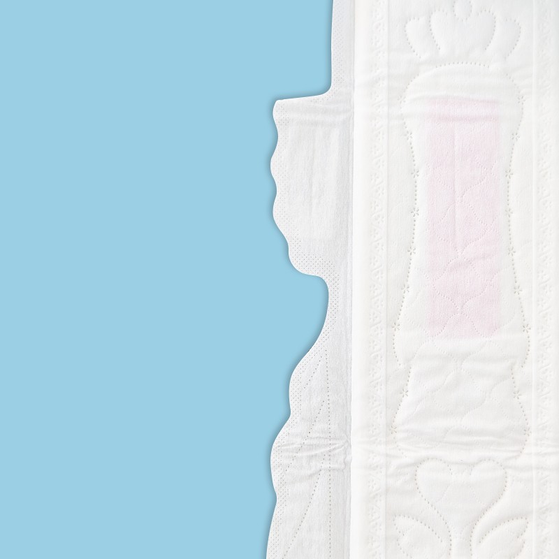 Sanitary Napkins Factory - 350mm Organic Cotton Night Use