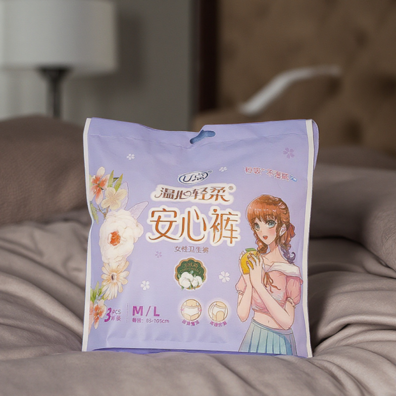 Sanitary Underwear Manufacturer - High Absorption Lace Design