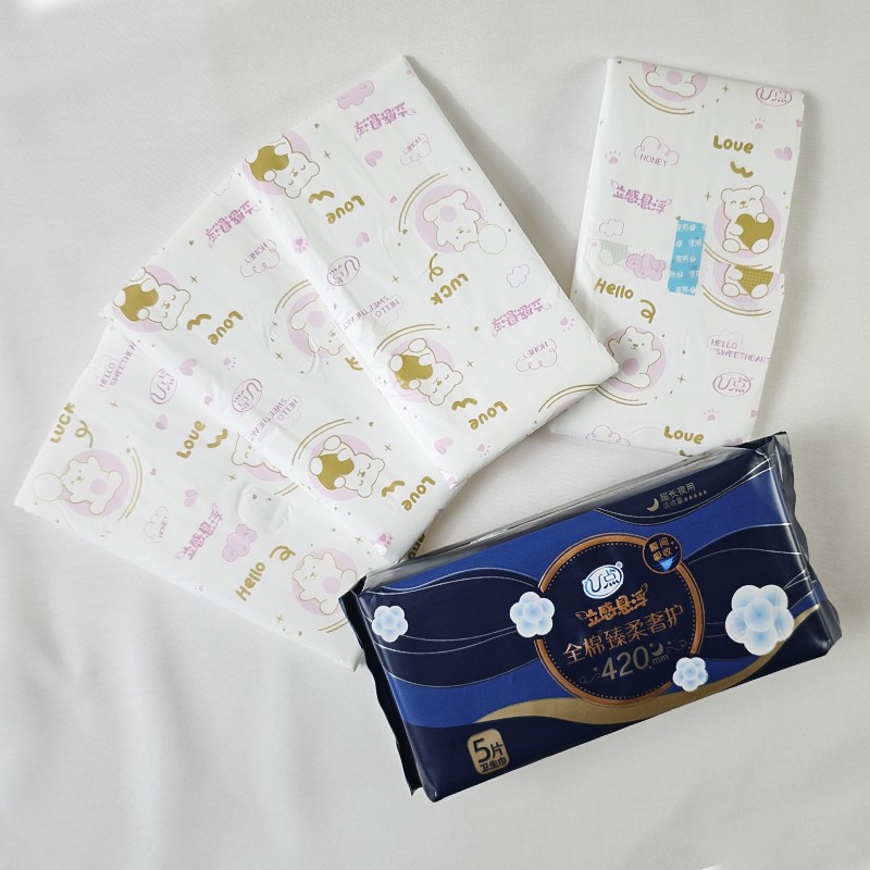 Sanitary Pads Manufacturer - 2025 Customized Winged Design