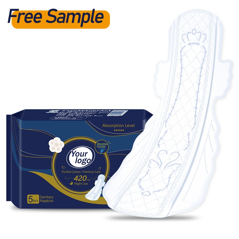 Sanitary Pads Manufacturer - 2025 Customized Winged Design