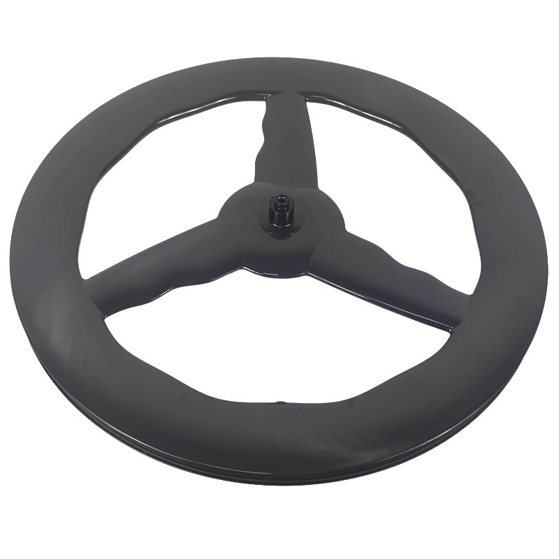 Wave 3 Spoke Factory - Road Bike Carbon Wheels Tri Spoke Front Fixie