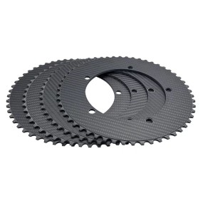 Carbon Chainring Supplier - Full Carbon BCD 14mm 49T-64T