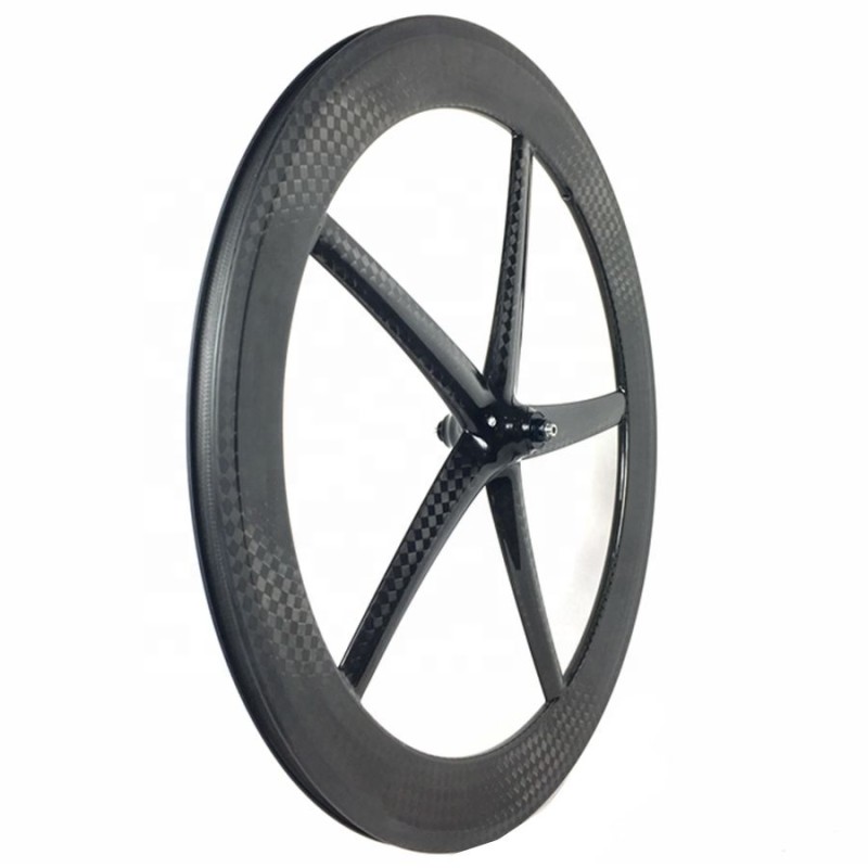 Track Wheelset Manufacturer - 65MM Height 25MM Width 12K 5 Spoke