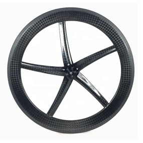 Track Wheelset Manufacturer - 65MM Height 25MM Width 12K 5 Spoke
