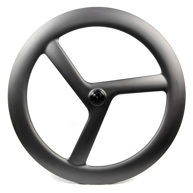 Carbon Wheelset Factory - Full 700C 3 Spoke 58mm Tubular Tubeless