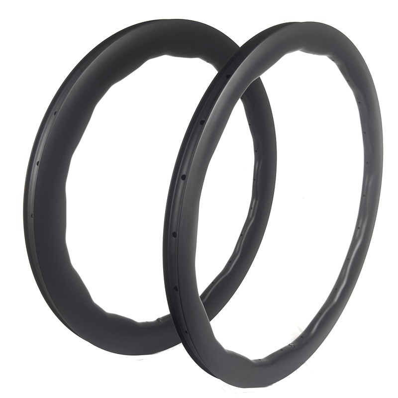 Wave Carbon Rims Factory - Gravel Road 700c Internal 23MM Disc Brake