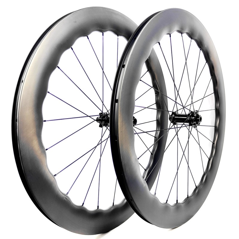 Carbon Wheelset Supplier - UD Matte Disc Road 60mm Racing Bike