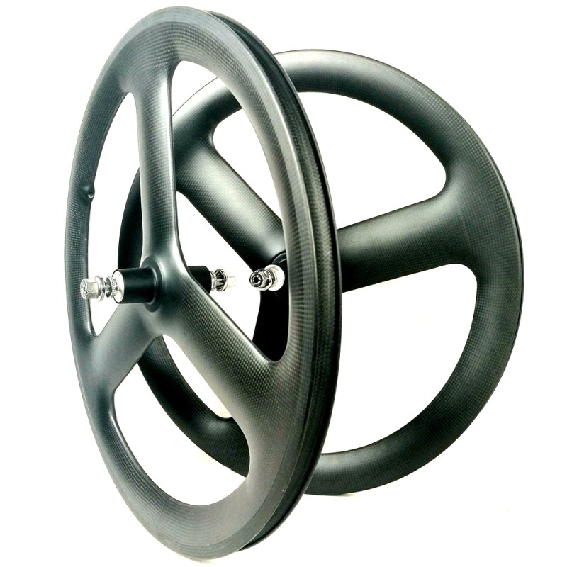 Bike Wheels Factory - 20 Inch Clincher 43MM23MM 3 Spoke Road Track