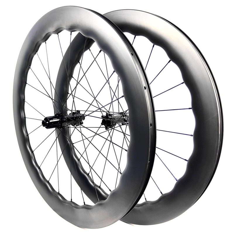 Carbon Wheelset Supplier - UD Matte Disc Road 60mm Racing Bike