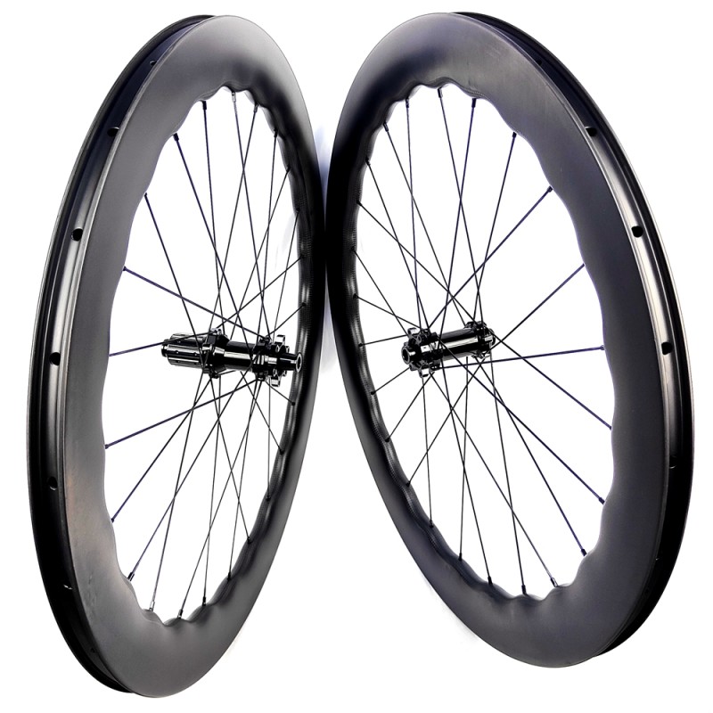 Carbon Wheelset Supplier - UD Matte Disc Road 60mm Racing Bike