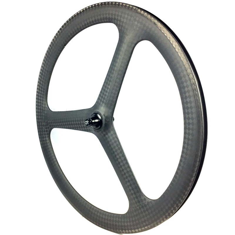 Tri Spoke Road Supplier - 50mm Tri Spoke Clincher Tubeless 24mm Width