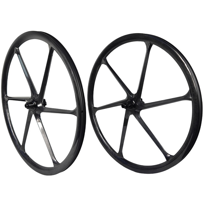 Gravel Bike Wheels Factory - Marble 6 Spoke 28MM Wide 700C Disc Brake