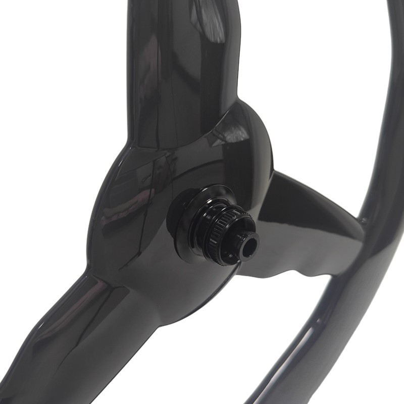 Wave 3 Spoke Factory - Road Bike Carbon Wheels Tri Spoke Front Fixie