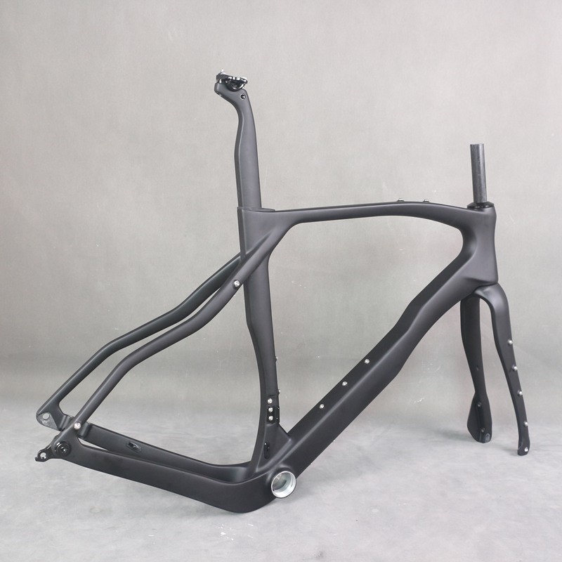 Gravel Race Manufacturer - Carbon Fiber Frame 700C Max Tire 50C