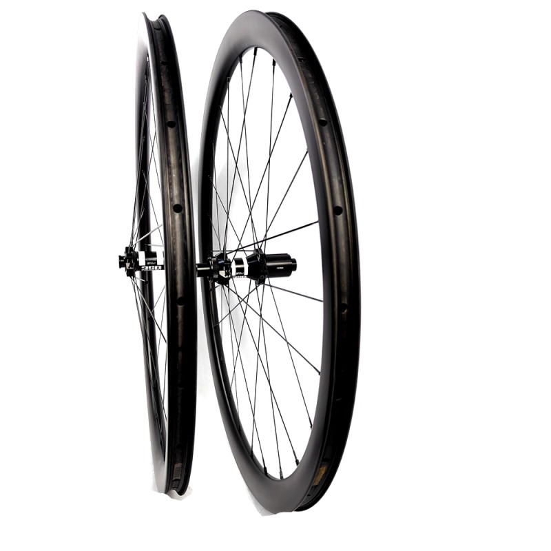 Carbon Cycling Wheels Manufacturer - 38mm High 26mm Wide Tubelees Tubular