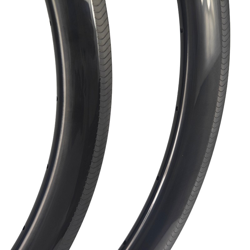 Road Bike Rim Factory - Lasering 26mm Wide Carbon Rim Brake V Brake