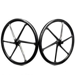 Carbon Fiber Wheels Factory - Customized Ice Crack 6 Spoke 28mm Width