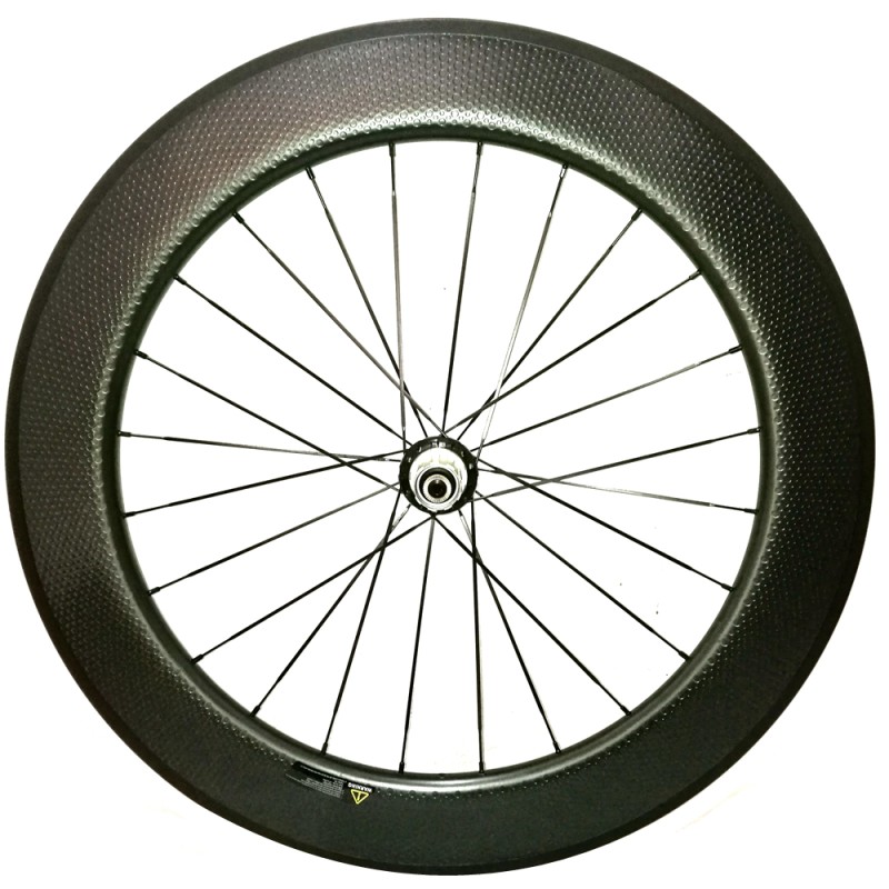 Carbon Bicycle Wheels Factory - Dimpled Surface 80mm High 25mm Wide