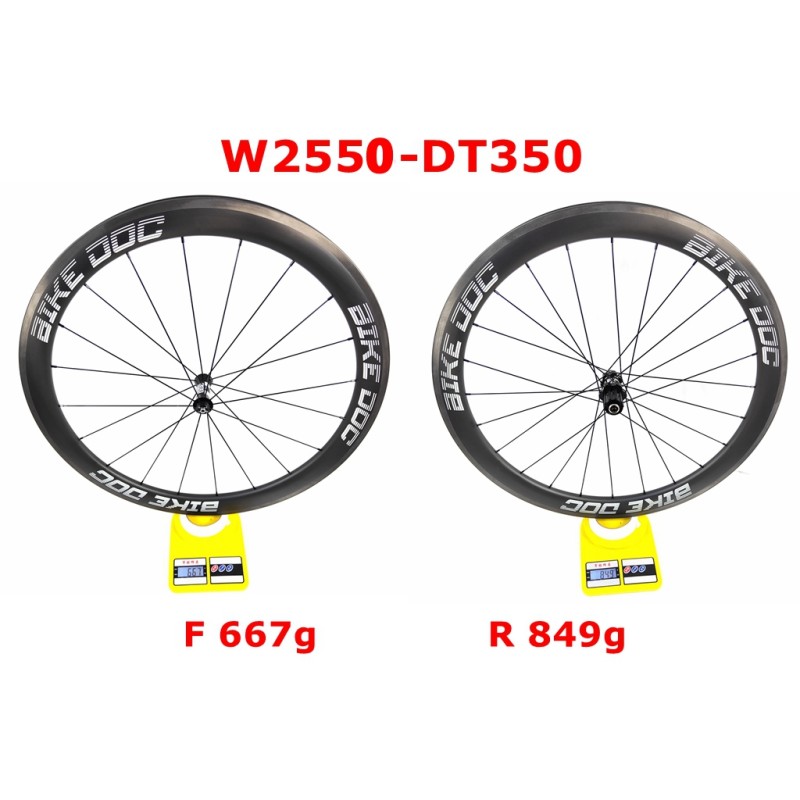 Carbon Fiber Wheelset Factory - 25mm Width Tubeless Compatible 30-60mm