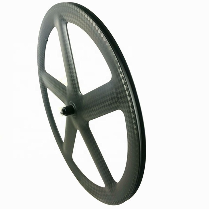 Carbon Track Wheel Factory - 700C 120 Psi Race 5 Spoke 20MM Width