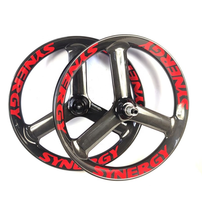 Carbon Fatbike Factory - Synergy Red 26ER 3 Spoke 90MM40MM