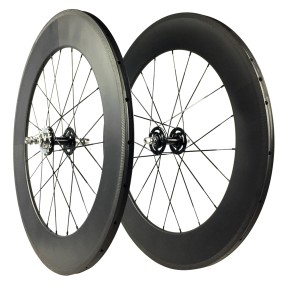 Track Carbon Wheel Factory - Single Speed 88mm Clincher Fixed Gear