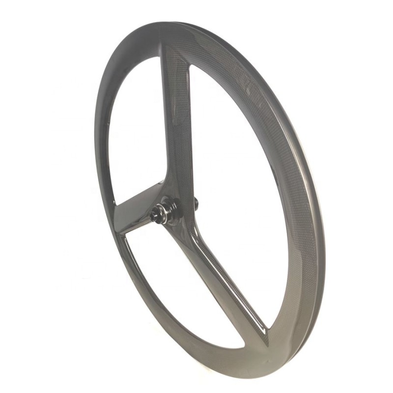 3 Spoke Wheelset Supplier - Central Lock Disc Brake Road Bicycle 700C