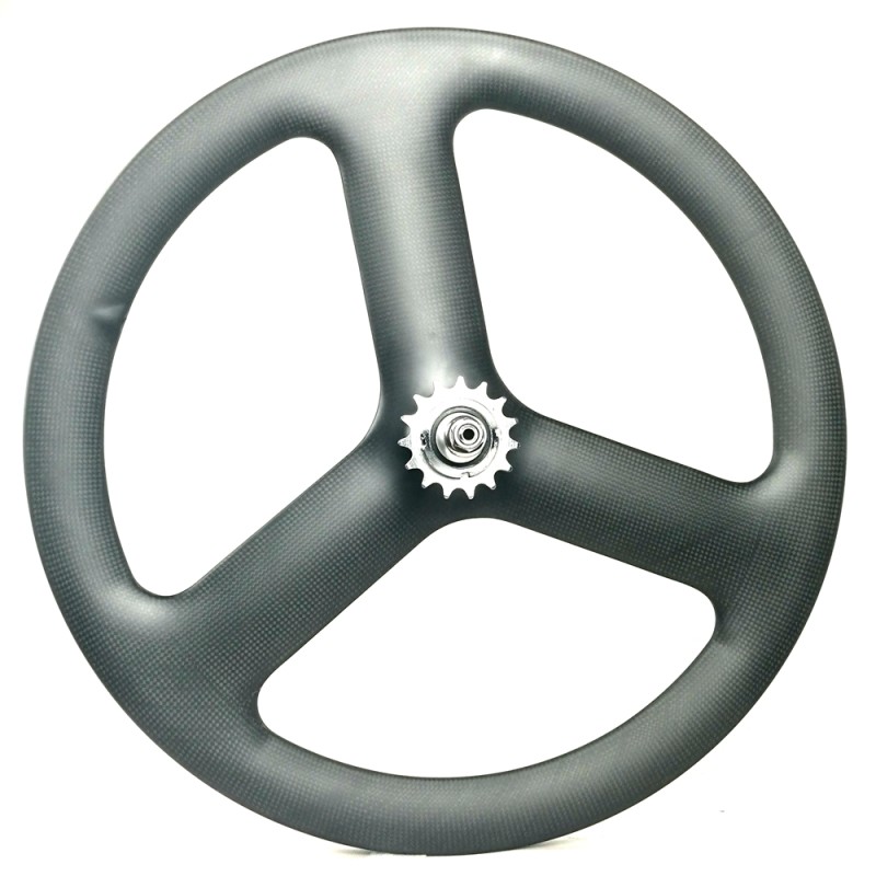 Bike Wheels Factory - 20 Inch Clincher 43MM23MM 3 Spoke Road Track