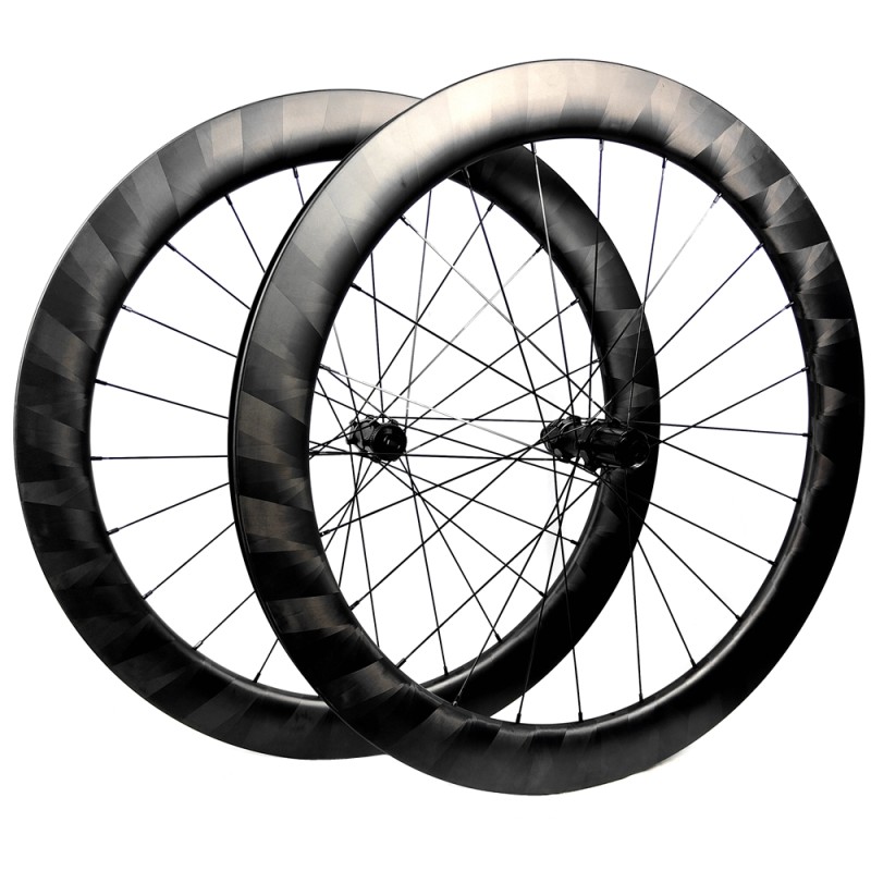 Bicycle Carbon Wheels Supplier - Depth 60mm Carbon Rim 700c Clincher