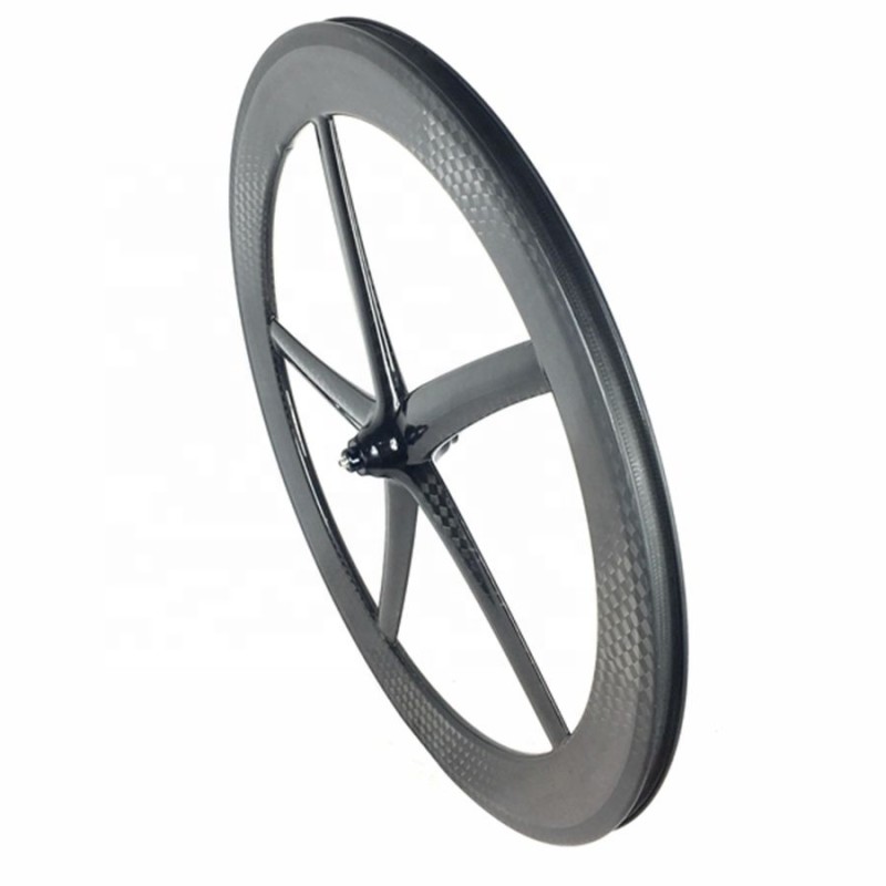 Track Wheelset Manufacturer - 65MM Height 25MM Width 12K 5 Spoke