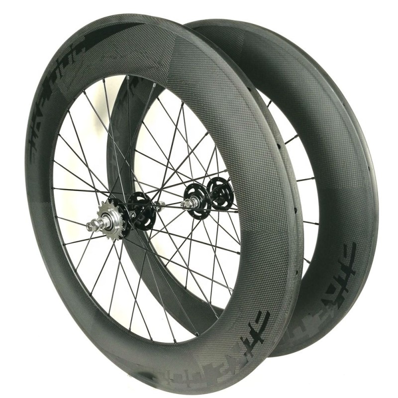 Fixed Gear Supplier - 23MM Width 88MM Deep Tubular 700C Carbon
